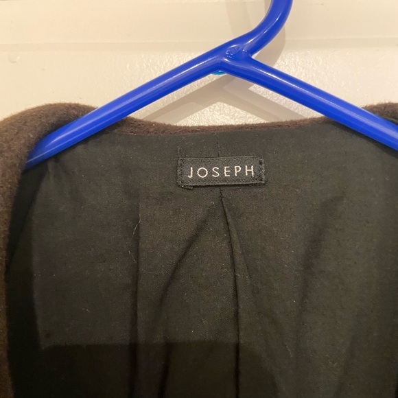 ASO Kate Middleton. Joseph London wool/cashmere coat in brown Size 4 - Picture 10 of 13